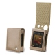 Cowon Plenue D3 leather case - Taupe vintage ( Pantone 7530C ) 