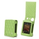 Cowon Plenue D3 leather case - Vert olive - Couture ( Nappa - Pantone 578U ) 