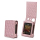 Cowon Plenue D3 leather case - Rose - Couture ( Nappa - Pantone 2365C ) 