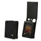 Custodia in pelle Cowon Plenue D3 - Negre poudro - Couture