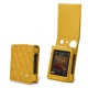 Cowon Plenue D3 leather case - Jaune soulèu - Couture