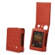 Cowon Plenue D3 leather case - Arange clouquié - Couture