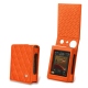 Lederschutzhülle Cowon Plenue D3 - Orange fluo - Couture