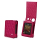 Housse cuir Cowon Plenue D3 - Rose fluo - Couture