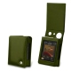 Cowon Plenue D3 leather case - Vert Veggie