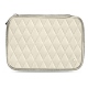 Funda de piel para disco duro externo - Blanc escumo - Couture