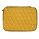 Housse cuir pour disque dur externe - Jaune soulèu - Couture