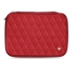 Funda de piel para disco duro externo - Rouge troupelenc - Couture