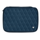Funda de piel para disco duro externo - Blu mediterran - Couture