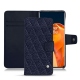Housse cuir OnePlus 9 Pro - Cobalt - Couture ( Pantone 2766C ) 
