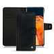 Lederschutzhülle OnePlus 9 Pro - Dark vintage ( Roughtcut - Black#5256 ) 