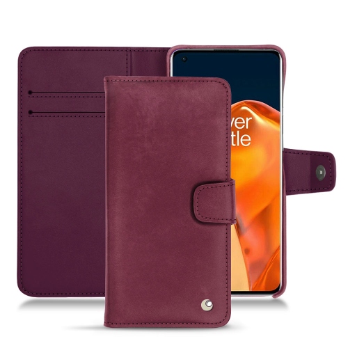 Estilo de caixa de couro para OnePlus 9 ProPrune vintage ( Pantone #612434 ) 