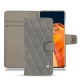 Housse cuir OnePlus 9 Pro - Acier vintage - Couture