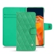 Lederschutzhülle OnePlus 9 Pro - Menthe vintage - Couture