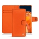 Lederschutzhülle OnePlus 9 Pro - Orange fluo