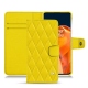 Capa em pele OnePlus 9 Pro - Jaune fluo - Couture