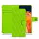 Funda de piel OnePlus 9 Pro - Vert fluo - Couture