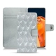 Housse cuir OnePlus 9 Pro - Platinium - Couture