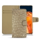 Funda de piel OnePlus 9 Pro - Autruche desert
