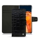 Capa em pele OnePlus 9 Pro - Crocodile nero