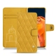 Housse cuir OnePlus 9 Pro - Jaune soulèu - Couture