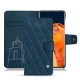 Custodia in pelle OnePlus 9 Pro - Blu mediterran - Couture