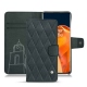 Lederschutzhülle OnePlus 9 Pro - Blu marino - Couture