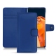 Housse cuir OnePlus 9 Pro - Bleu océan PU