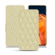 Housse cuir OnePlus 9 Pro - Beige - Couture ( Nappa - Pantone 7502C ) 