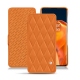 OnePlus 9 Pro leather case - Orange - Couture ( Nappa - Pantone 1495U ) 
