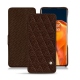 Funda de piel OnePlus 9 Pro - Châtaigne - Couture ( Pantone 476C ) 