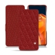 Capa em pele OnePlus 9 Pro - Tomate - Couture ( Pantone 187C ) 