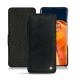 Lederschutzhülle OnePlus 9 Pro - Dark vintage ( Roughtcut - Black#5256 ) 
