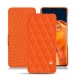 Lederschutzhülle OnePlus 9 Pro - Orange fluo - Couture