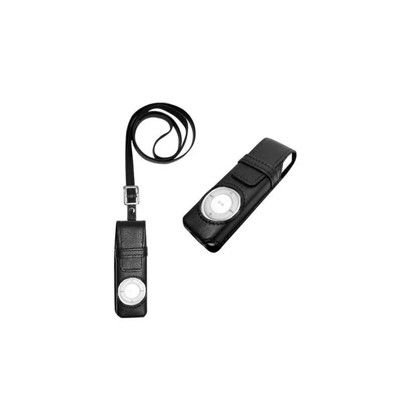 硬质真皮保护套 Apple iPod Shuffle  - Noir ( Nappa - Black ) 