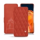 Lederschutzhülle OnePlus 9 Pro - Arange clouquié - Couture