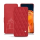 Lederschutzhülle OnePlus 9 Pro - Rouge troupelenc - Couture