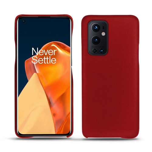 Glamouröses Backcover für OnePlus 9 ProRouge ( Nappa - Pantone #d50032 ) 