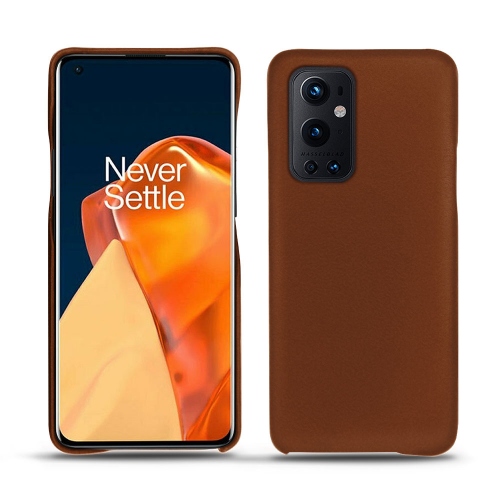 Glamouröses Backcover für OnePlus 9 ProMarron ( Nappa - Pantone #8B4720 ) 