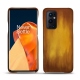 Coque cuir OnePlus 9 Pro - Doré Patine