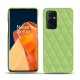 Coque cuir OnePlus 9 Pro - Vert olive - Couture ( Nappa - Pantone 578U ) 