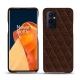 Funda de piel OnePlus 9 Pro - Châtaigne - Couture ( Pantone 476C ) 