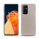 Coque cuir OnePlus 9 Pro - Taupe innocent