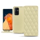 Funda de piel OnePlus 9 Pro - Beige - Couture ( Nappa - Pantone 7502C ) 