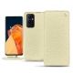 OnePlus 9 Pro leather case - Ivoire ( Sleek P C12 - White ) 