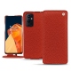 OnePlus 9 Pro leather case - Papaye ( Pantone 180C ) 