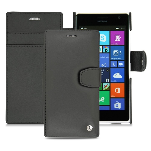 Custodia in pelle Nokia Lumia 730 - 735
