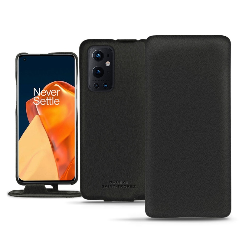 OnePlus 9 Pro leather case - Noir PU