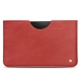 Samsung Galaxy Tab S8+ leather pouch - Cerise vintage ( Pantone 185C ) 