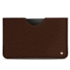 Samsung Galaxy Tab S8+ leather pouch - Châtaigne ( Pantone 476C ) 